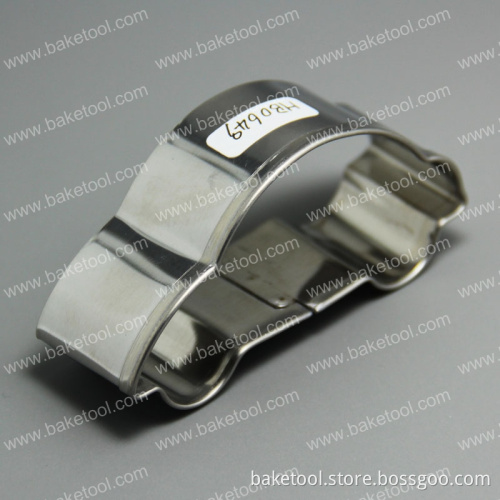 Stainless Steel Car Shape Cookie Cutter Cake Biscuit Pastry Baking Mold